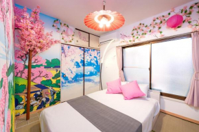 A 3rooms MAX8people 6min Shinjuku 11min Shibuya 12min walk Ikebukuro LEON RESORT IKEBUKURO traditional Japanese room